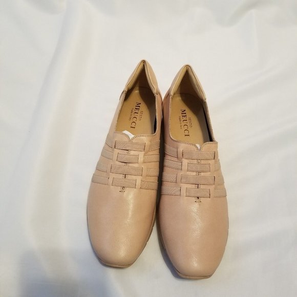 Sesto Meucci Women's Pink Leather Slip On Shoe Size 9.5 - Picture 3 of 8